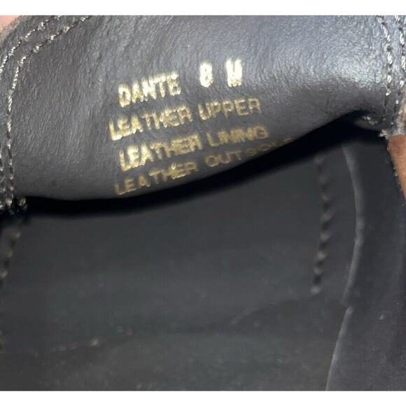 Mens Authentic To Boot New York “DANTE” Woven Leather Loafers Cognac US‎ 8M NEW main image 7